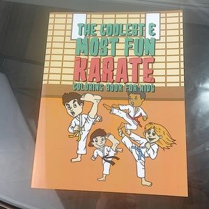 The Coolest & Most Fun Karate Coloring Book for Kids